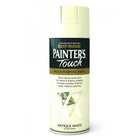 Vopsea Spray crem lucioasa Painter’s Touch Gloss Antique White 400ml