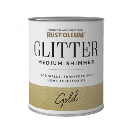 Vopsea Glitter Gold Rust Oleum 750 Gr.