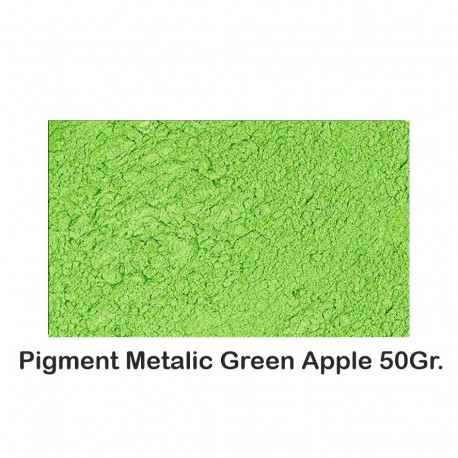 Pigment Metalic Green Apple 50Gr.