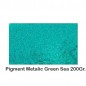 Pigment Metalic Green Sea 200Gr.