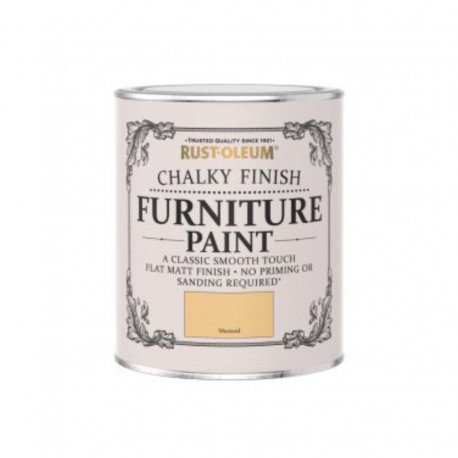 Chalky Finish Furniture Fire Mustard 750 ml