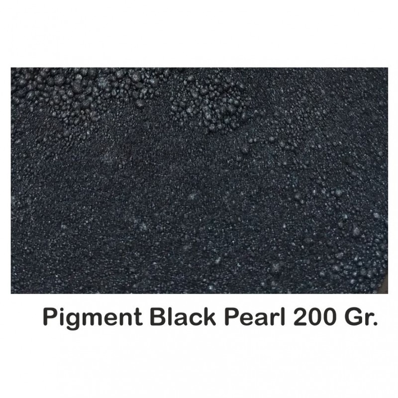 Pigment Metalic pentru rasini & lacuri Negru / Black Pearl 200Gr.