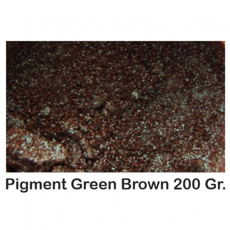 Pigment Metalic  Green Brown 200Gr.
