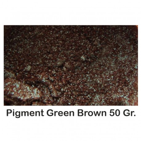 Pigment Metalic  Green Brown 50Gr.