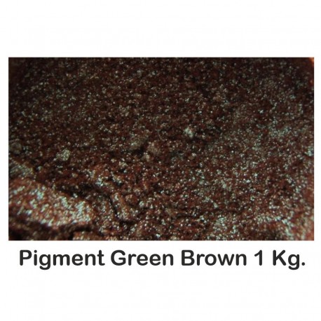 Pigment Metalic  Green Brown 1Kg.