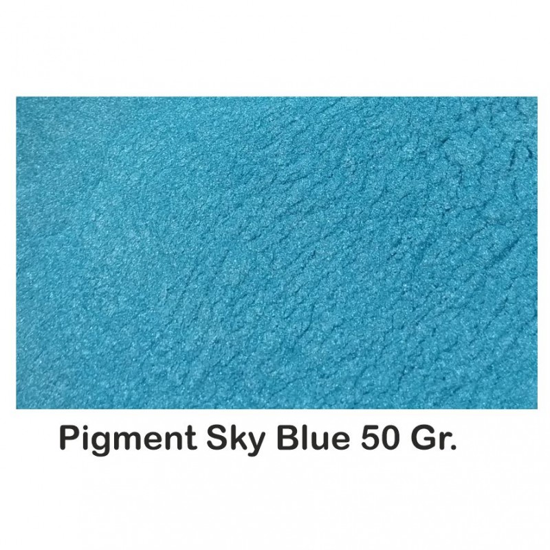 Pigment Metalic Sky Blue 50Gr.