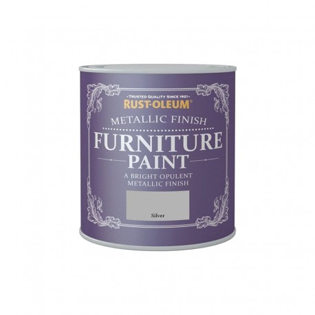 Metallic Finish Furniture Silver 125 ml
