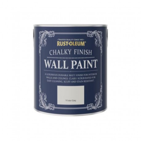 Vopsea Lavabila Chalky Wall Paint Winter Grey 1 Litru