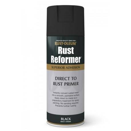 Convertor Rugina. Primer Rust Oleum negru 400ml